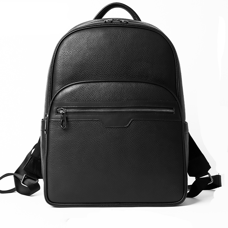 Luxury Bags Laptop - New Brand Genuine Leather Men Backpacks