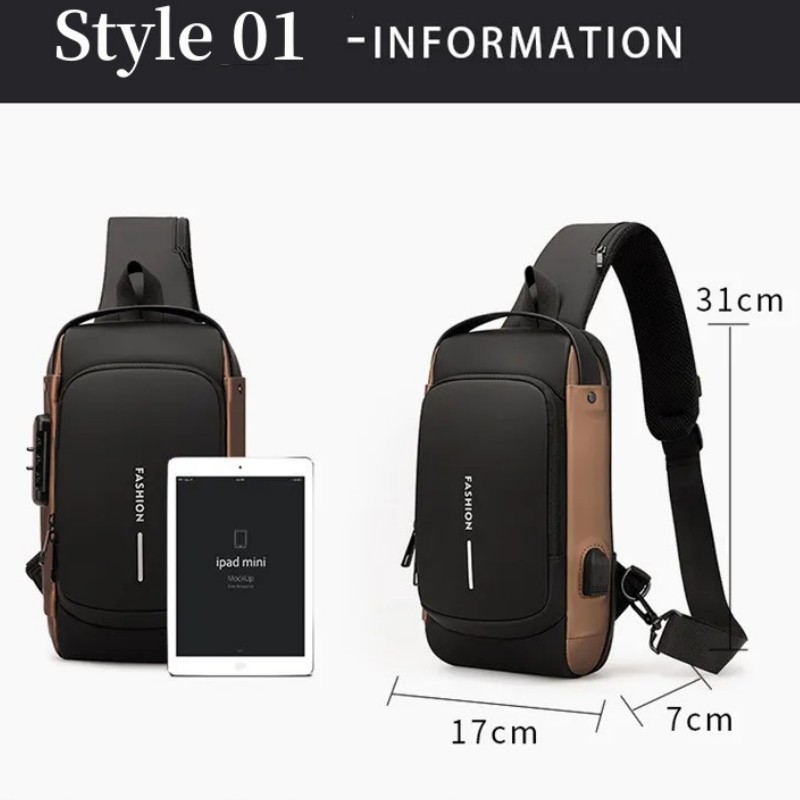 New Chest Bag for Men Crossbod - огляд і ціна Luxury Bags Sling