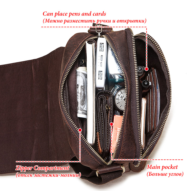 Vintage Crazy Horse Leather Me - огляд і ціна Luxury Bags Sling