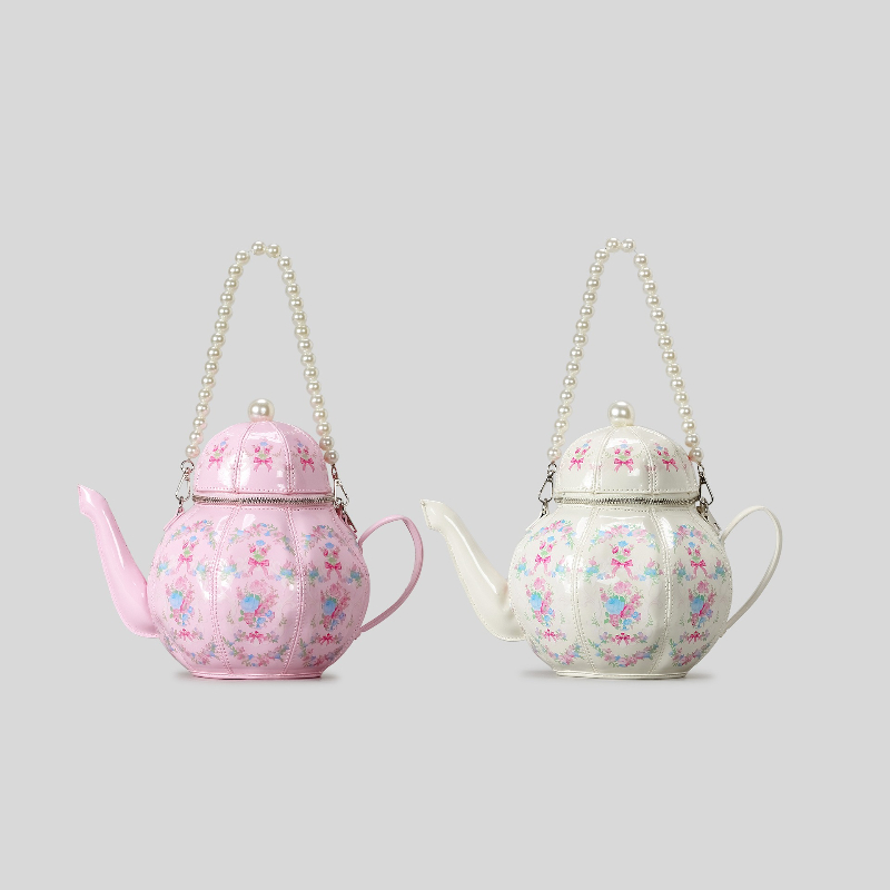 Pearl Chain Teapot Crossbody B - огляд і ціна Luxury Bags On Sale