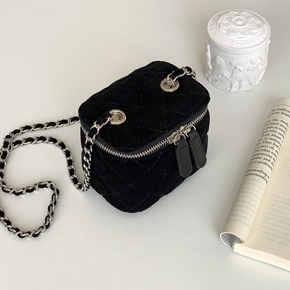 Mini Suede Women Shoulder Bag  - огляд і ціна Luxury Bags Sling