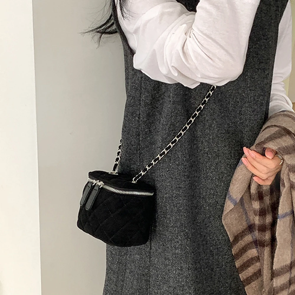 Mini Suede Women Shoulder Bag  - огляд і ціна Luxury Bags Sling