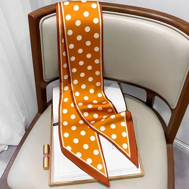 Design Print Skinny Scarf Plai - огляд і ціна Luxury Bags Made