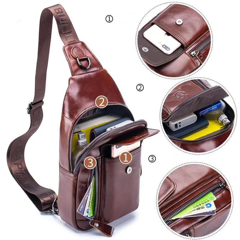 Brand Premium 100% Genuine Lea - огляд і ціна Luxury Bags Sling