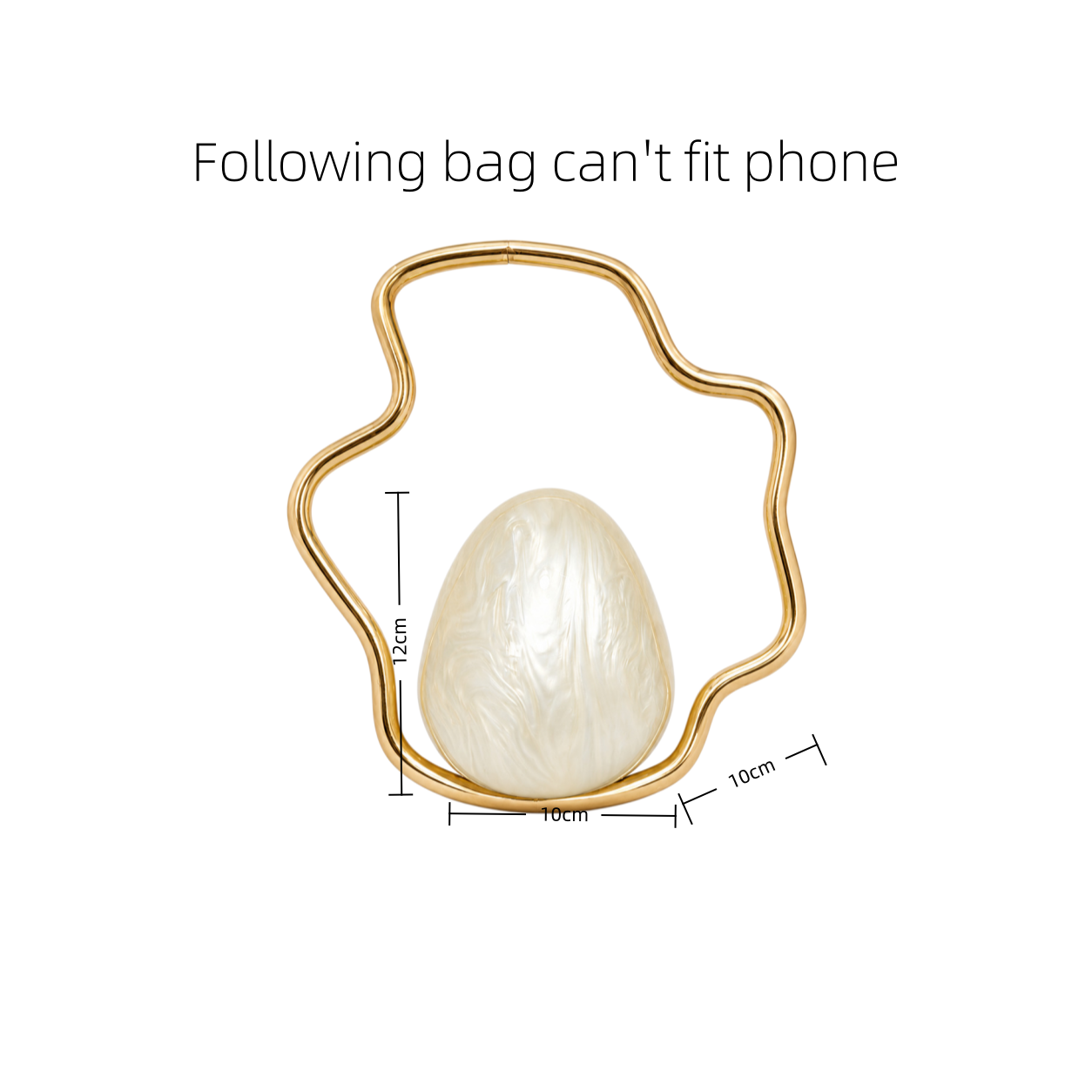 Women mini Acrylic egg bag cut - огляд і ціна Luxury Bags On Sale