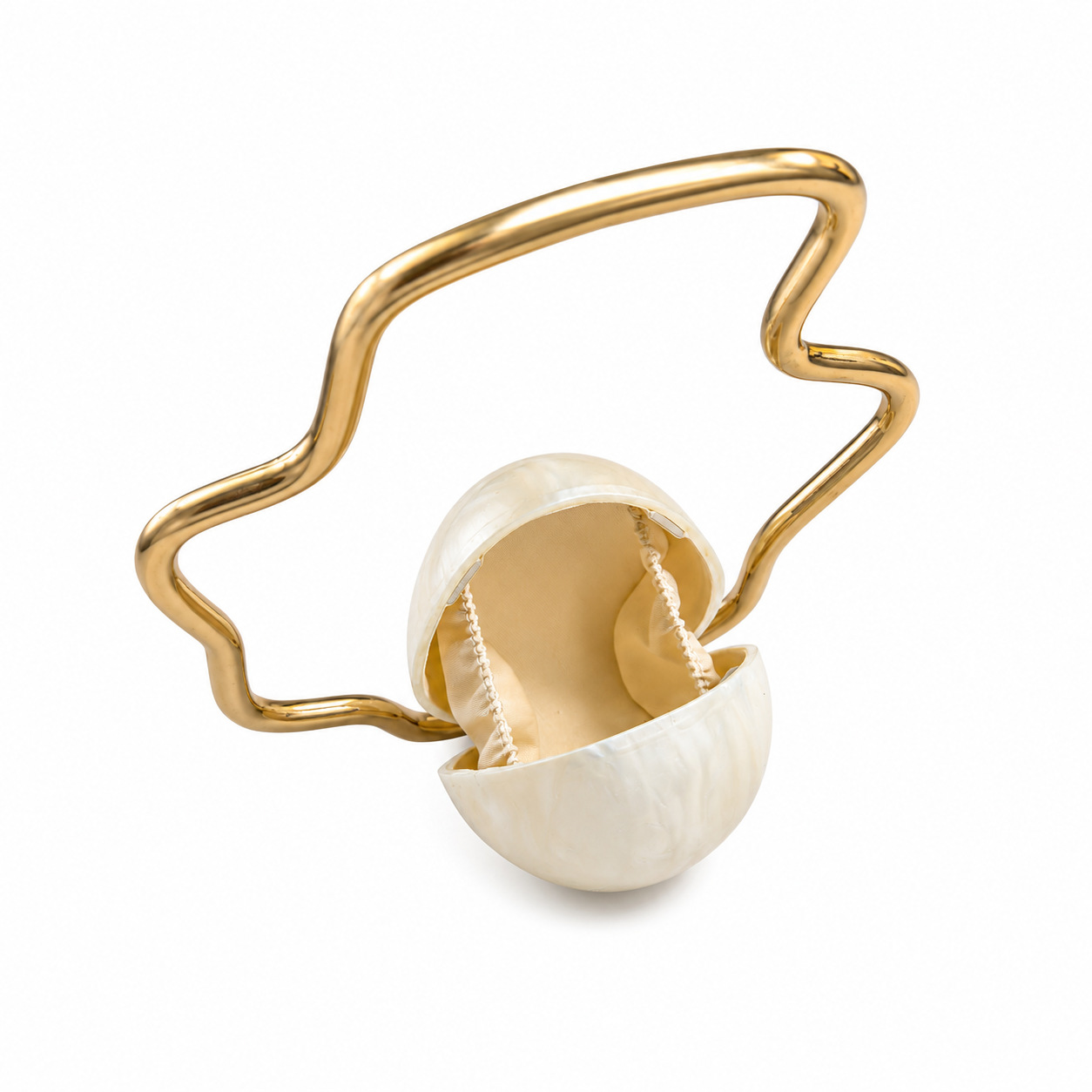 Women mini Acrylic egg bag cut - огляд і ціна Luxury Bags On Sale