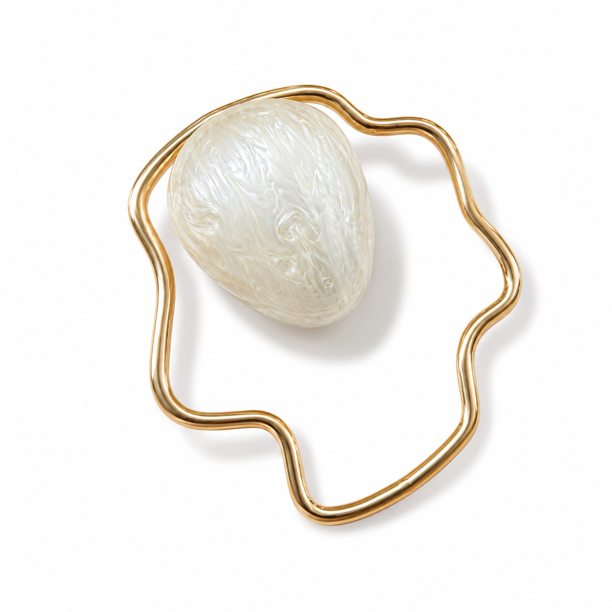 Women mini Acrylic egg bag cut - огляд і ціна Luxury Bags On Sale