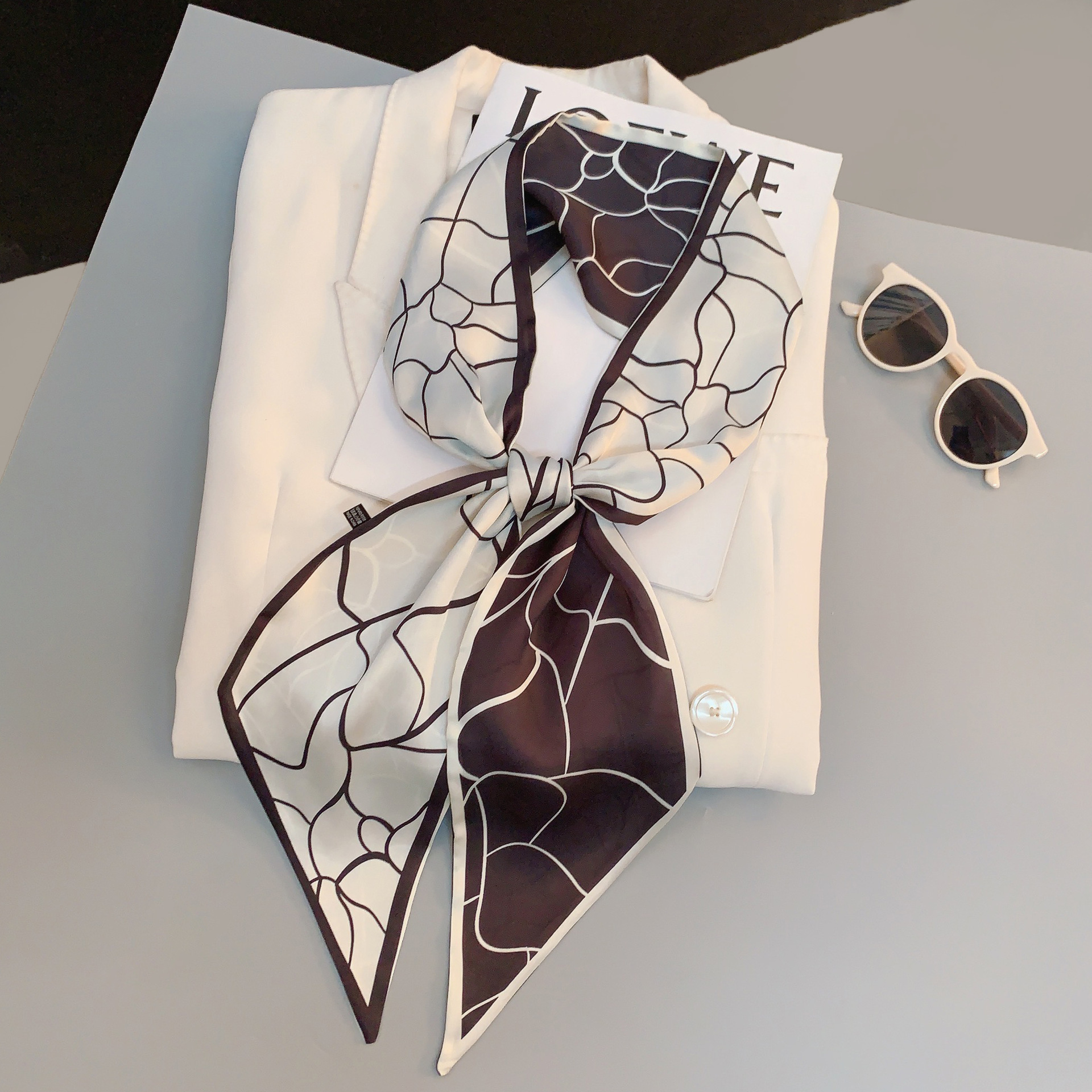 Luxury Design Silk Skinny Head - огляд і ціна Luxury Bags Made