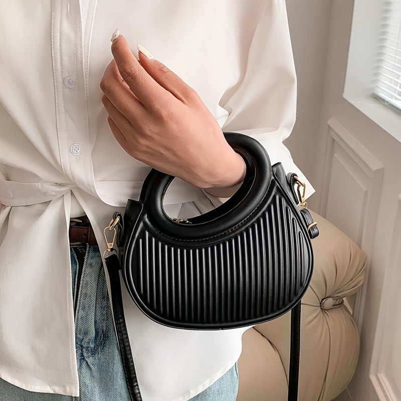 Chic Stripe Design Crossbody B - огляд і ціна Luxury Bags On Sale