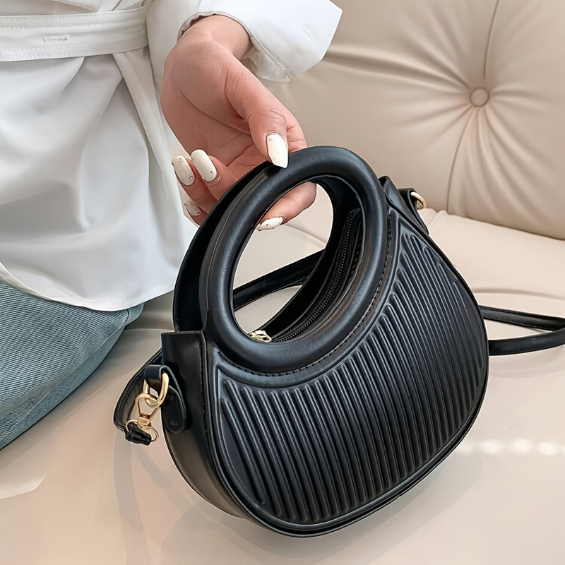 Chic Stripe Design Crossbody B - огляд і ціна Luxury Bags On Sale