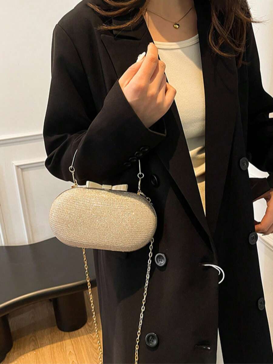 Glitter Sequin Mini Box Clutch - огляд і ціна Mini Bag Evening Clutch