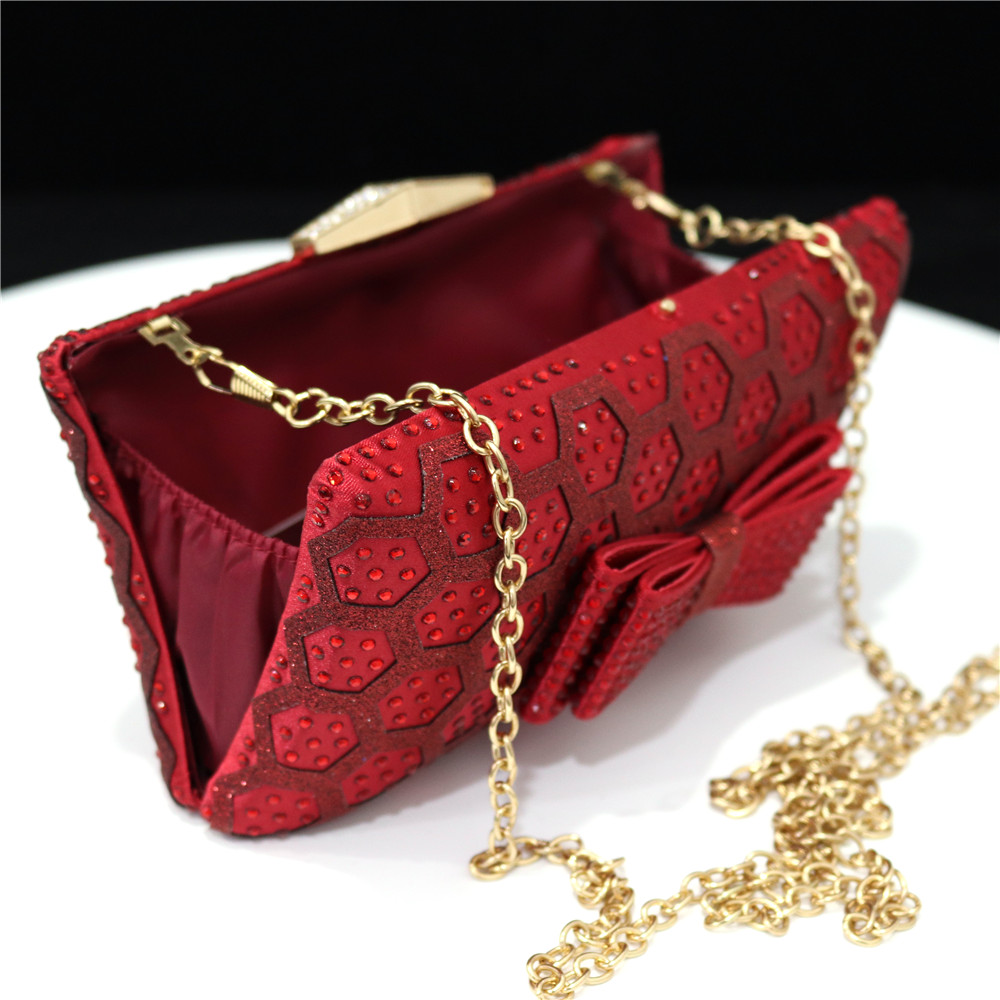 Women Crystal Bow Evening Clut - огляд і ціна Luxury Bags On Sale
