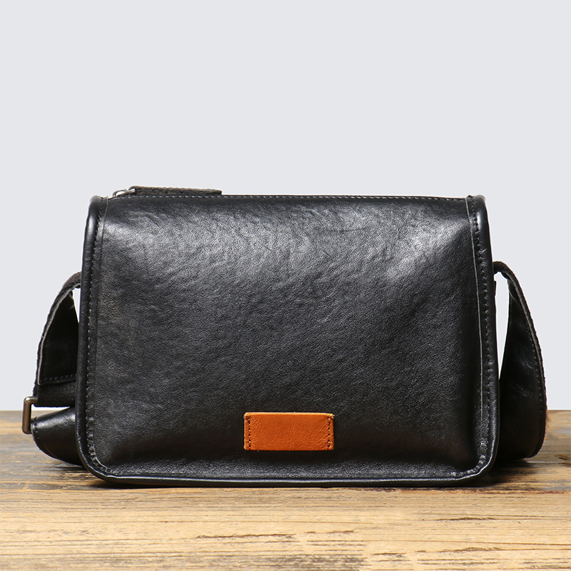 Men's Genuine Leather Shoulder - огляд і ціна Luxury Bags Sling