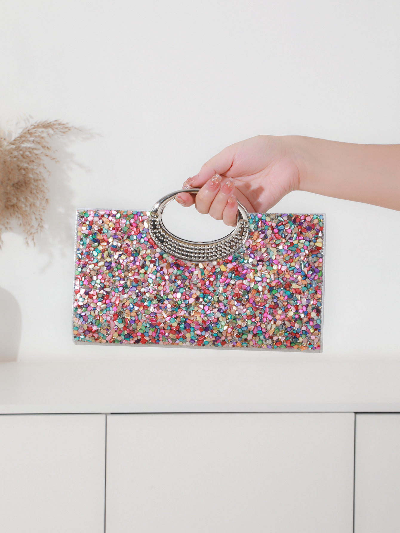 2025 New Single Side Stone Eve - огляд і ціна Mini Bag Evening Clutch
