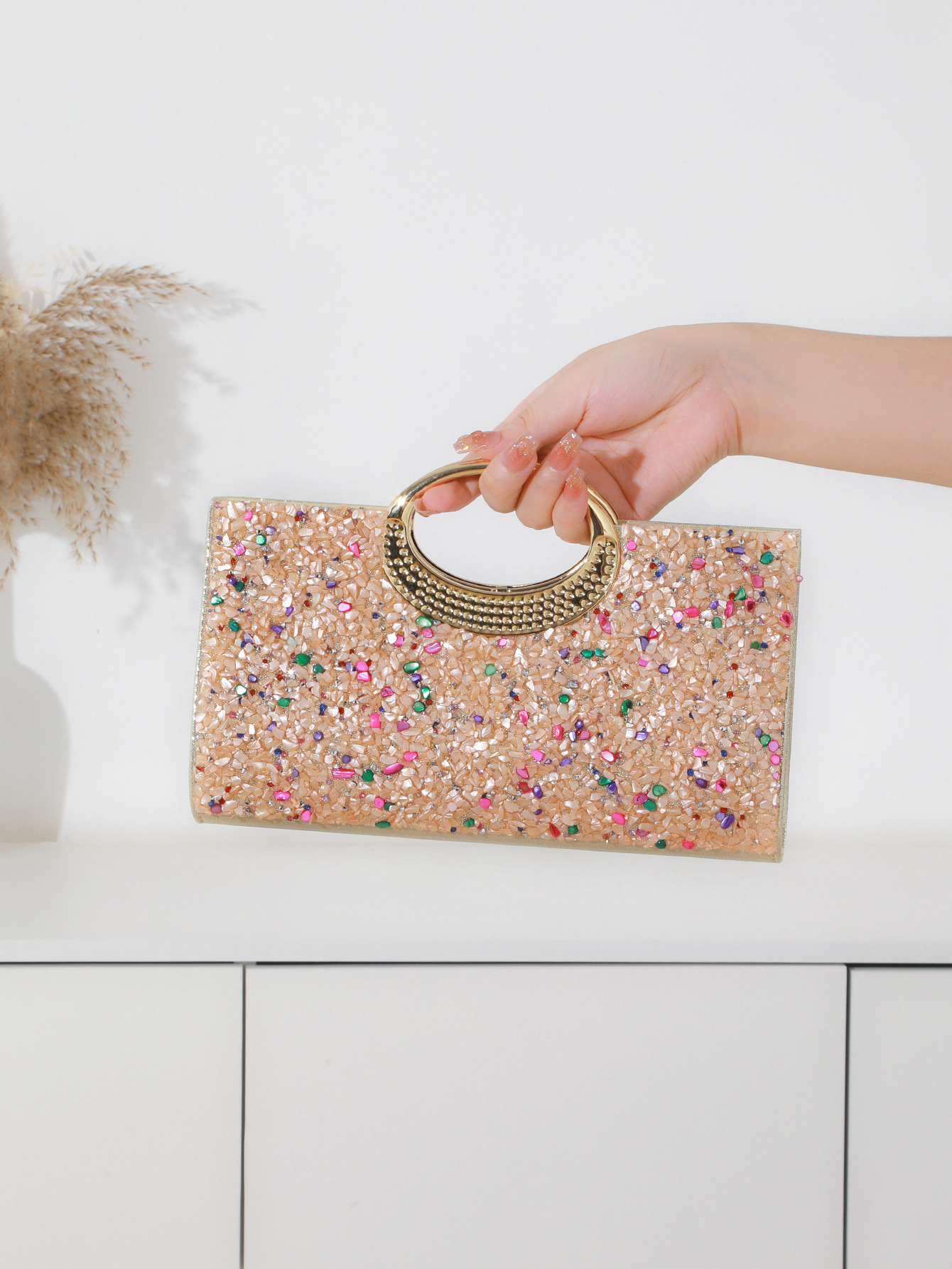 2025 New Single Side Stone Eve - огляд і ціна Mini Bag Evening Clutch