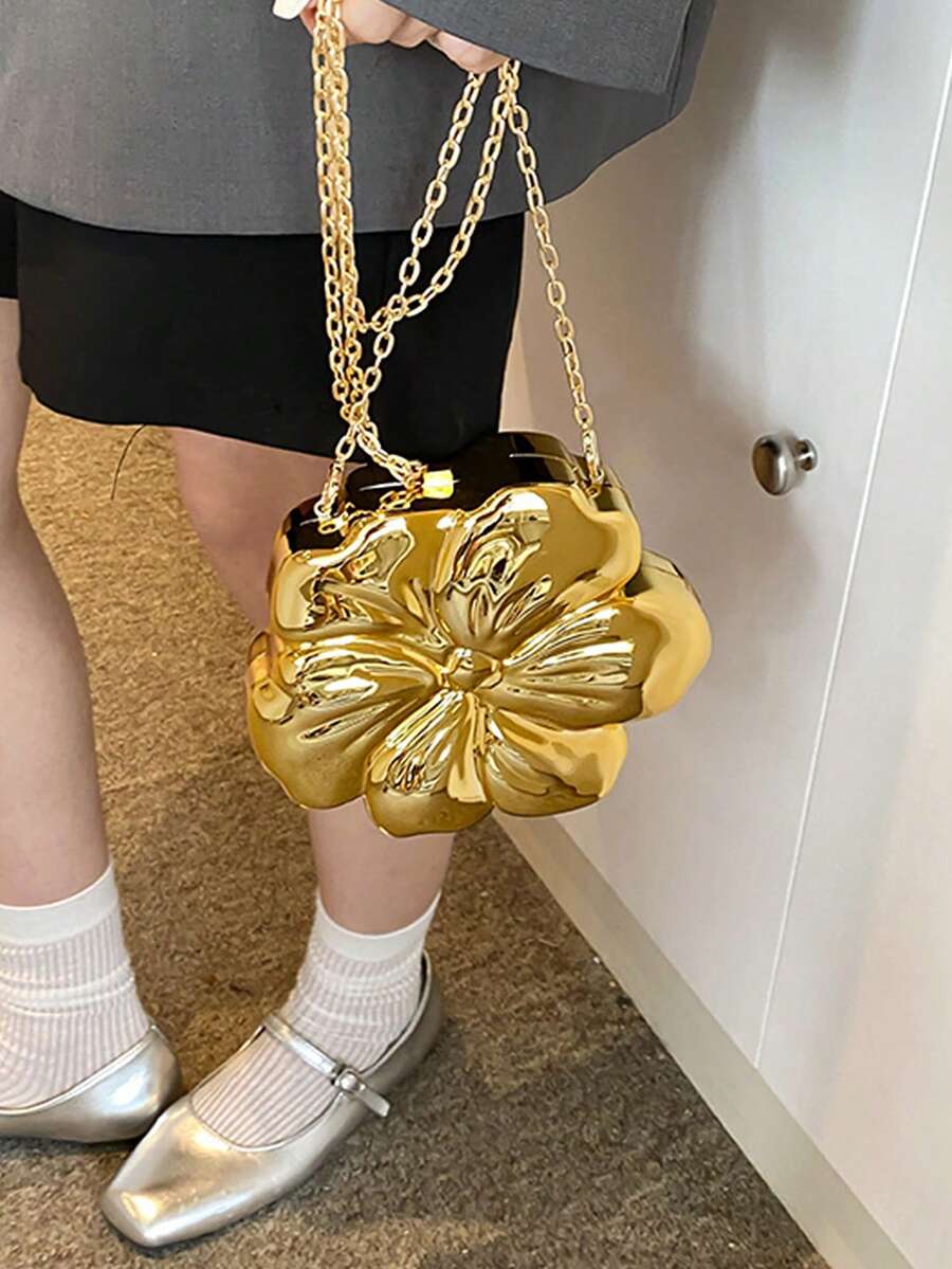 Floral Shape Mini Shoulder Bag - огляд і ціна Mini Bag Evening Clutch