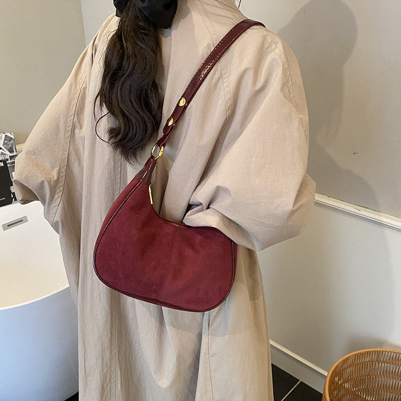 LEFTSIDE Women Small Suede Sho - огляд і ціна Luxury Bags On Sale