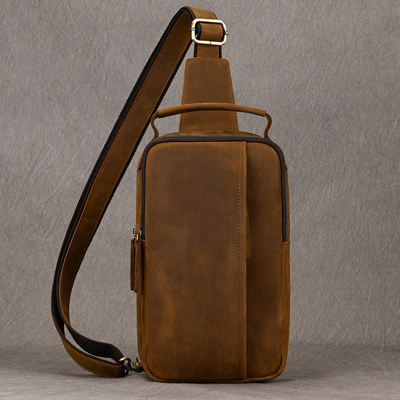 Luxury Male Chest Bags Genuine - огляд і ціна Luxury Bags Sling