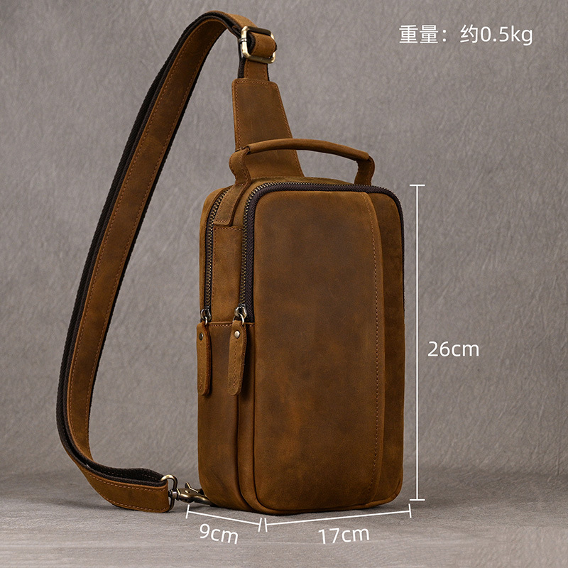 Luxury Male Chest Bags Genuine - огляд і ціна Luxury Bags Sling