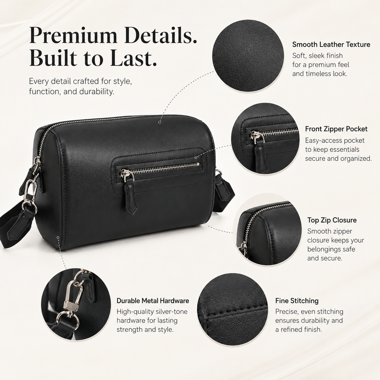 Luxury Men's Cylinder Crossbod - огляд і ціна Luxury Bags Sling